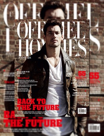 David Gandy by David Roemer for L’Officiel Hommes Korea
