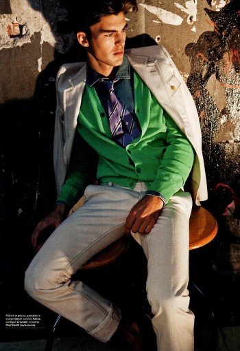 James Smith, Patrick Kafka & Philipp Bierbaum by Stefano Galuzzi for GQ Italia