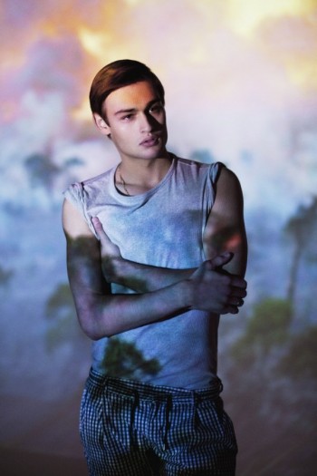 Douglas Booth by Thomas Lohr for Wonderland Douglas Booth by Thomas Lohr for Wonderland