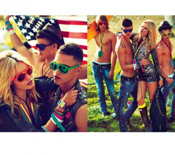 Dmitriy Tanner, Matt Woodhouse, Paolo Anchisi & Ton Heukels by Mert & Marcus for Dsquared² Spring/Summer 2012 Campaign