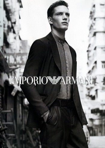 Florian Van Bael by Alasdair McLellan for Emporio Armani Spring/Summer 2012 Campaign (Preview)