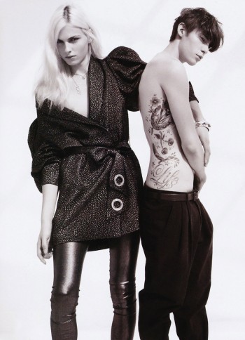 Andrej Pejic, Gabriel Gronvik, Daniel Hicks & Others by Leslie Kee for WWD Japan Andrej Pejic, Gabriel Gronvik, Daniel Hicks & Others by Leslie Kee for WWD Japan