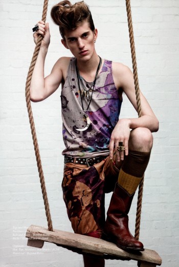 Gabriel Grönvik by Elisabeth Toll for Schön! Gabriel Grönvik by Elisabeth Toll for Schön!
