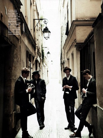 Jeremy Dufour, Viggo Jonasson, Linus Gustin & Adnan Djinovic by Matthew Brookes for GQ Italia Jeremy Dufour, Viggo Jonasson, Linus Gustin & Adnan Djinovic by Matthew Brookes for GQ Italia