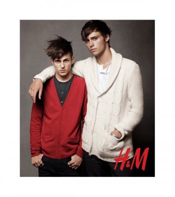 Claude & Louis Simonon, Mark Vanderloo & Armando Cabral for H&M Holiday 2010 Campaign Claude & Louis Simonon, Mark Vanderloo & Armando Cabral for H&M Holiday 2010 Campaign