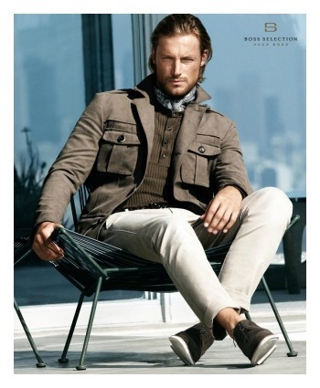 Gabriel Aubrey & Zhao Lei by Stefan Armbruster for Hugo Boss Selection Spring/Summer 2012 Campaign
