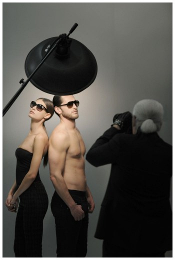Behind the Scenes | Jake Davies for Karl Lagerfeld 2012 Eyewear Campaign