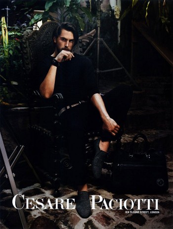 Jake Davies by Mariano Vivanco for Cesare Paciotti Spring 2011 Campaign