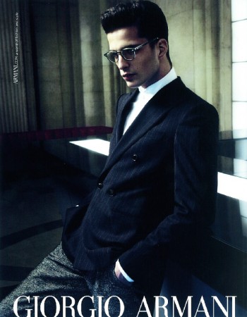 Janice Fronimakis by Mert & Marcus for Giorgio Armani Fall 2010 Campaign