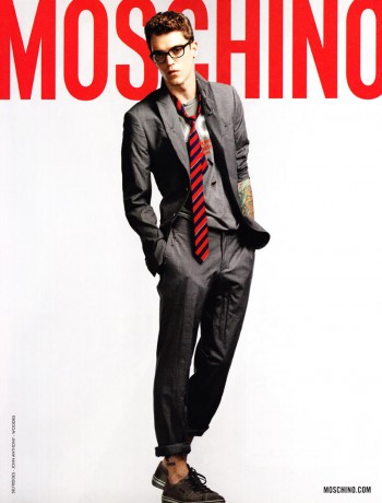 Josh Beech by Stefano Galuzzi for Moschino Spring 2011 Campaign