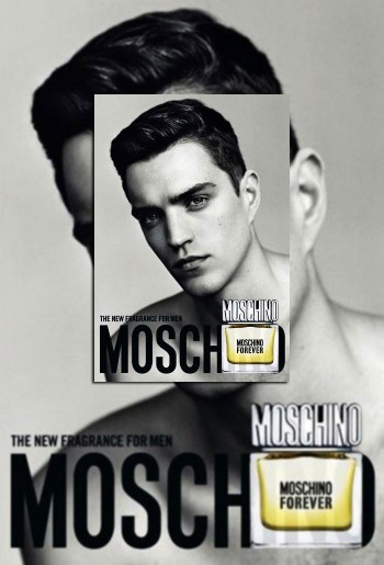 Josh Beech by Alasdair McLellan for Moschino Forever Campaign