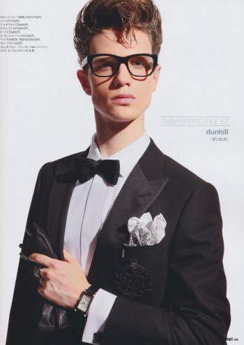 Loammi Goetghebeur by Naoto Ohkawa in Dunhill for Safari January 2011