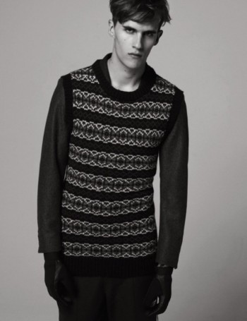 Luka Badnjar by Laurence Ellis for b Magazine