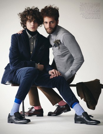 Eli Griffiths & Max H by Toby Knott for <Em>Wonderland Eli Griffiths & Max H by Toby Knott for <Em>Wonderland