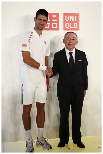 Uniqlo Taps Tennis Player Novak Djokovic