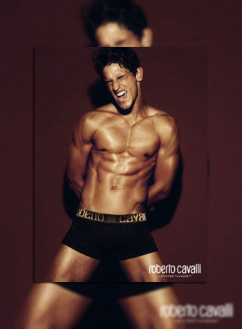 Miro Moreira by Giampaolo Sgura for Roberto Cavalli Underwear Campaign