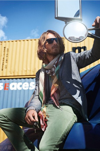 Ryan Burns Fronts Boss Orange’s Summer 2012 Campaign by Cédric Buchet