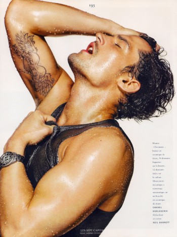 Sam Webb is a Sinner for Vogue Hommes International Sam Webb is a Sinner for Vogue Hommes International