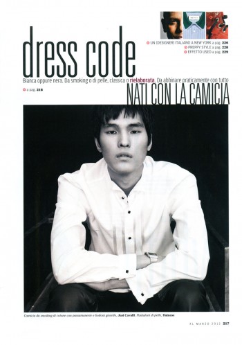 Sangil Kim by Stefan Giftthaler for XL Magazine