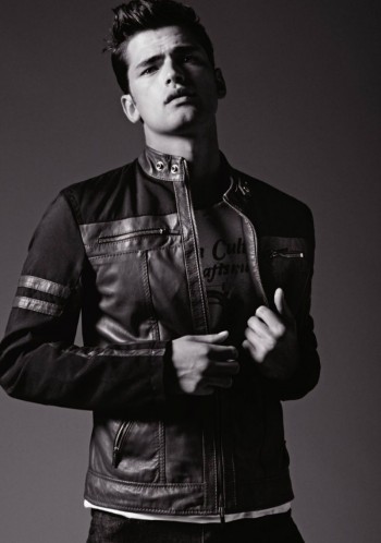 Sean O’Pry is a Denim Delight for Armani Jeans Fall/Winter 2012