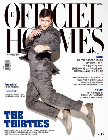 Sean O’Pry for L’Officiel Hommes Korea January 2012 Sean O’Pry for L’Officiel Hommes Korea January 2012