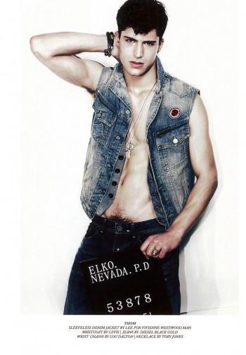 Callum Wilson, Jacey Elthalion & Thom Morell by Ram Shergill for Seventh Man
