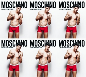 Simone Nobili Strips Down for Moschino Fall/Winter 2012 Underwear Campaign Simone Nobili Strips Down for Moschino Fall/Winter 2012 Underwear Campaign