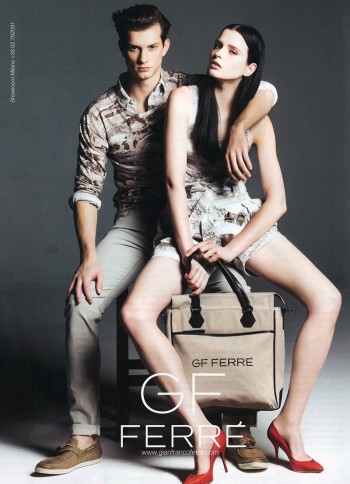 Theo Hall by Daniele Rossi for GF Ferré Spring/Summer 2012 Campaign