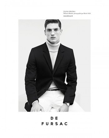 Thibault Oberlin by Karim Sadli for De Fursac Fall 2010 Campaign
