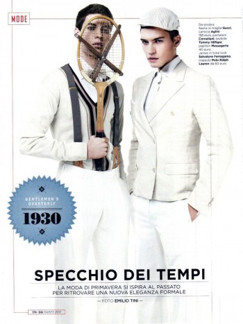 Specchio Dei Tempi by Emilio Tini for GQ Italia Specchio Dei Tempi by Emilio Tini for GQ Italia