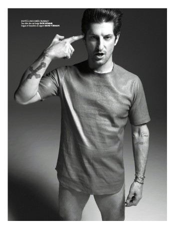 A Playful Tony Ward Appears in Têtu by Xevi Muntané A Playful Tony Ward Appears in Têtu by Xevi Muntané