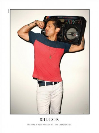 Tony Ward is in a Flippant Mood for Sergio K Spring/Summer 2013 Campaign