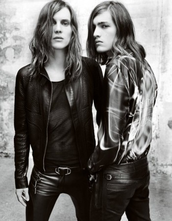 Versace Fall 2010 Campaign | Marcel Castenmiller & Tomek Szczukiecki by Mario Testino
