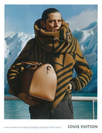 Alasdair McLellan Captures a Bundled Werner Schreyer for Louis Vuitton Fall/Winter 2012 Campaign