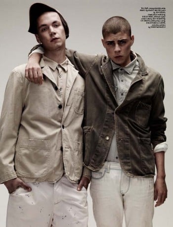 Yuri Pleskun, Micky Ayoub, Tyler Riggs, Alan Carey, Corey Baptiste, Christian Brylle, Frey Mudd & Janis Vilumovs by Robbie Fimmano for Wonderland