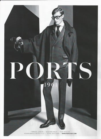 Bastiaan Van Gaalen is a Timeless Vision for Ports 1961 Fall/Winter 2012 Campaign