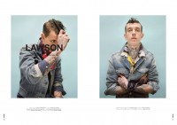 Lawson Dons Denim for Hysteria Magazine