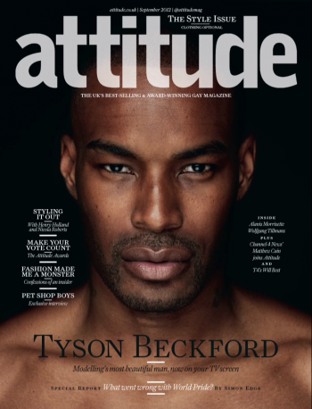 Tyson Beckford Covers Attitude’s September Issue