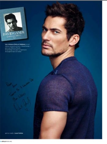 David Gandy Graces the Pages of Apollo Novo