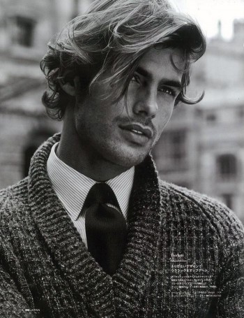 Danny Beauchamp, Jacey Elthalion, Oliver Cheshire & Max Tree are Sartorial Gents for Japanese GQ