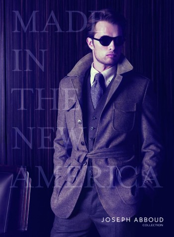 Ben Fee & Jay Bulger Front Joseph Abboud Fall/Winter 2012 Campaign
