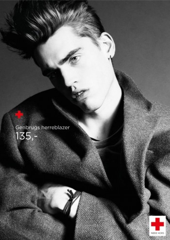 Kasper H is Photographed by Emil Monty Freddie for the Danish Red Cross