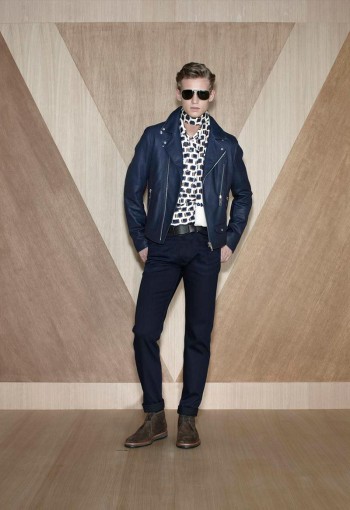 An Eye-Catching Alexander Johansson Graces Louis Vuitton Fall/Winter 2012 Lookbook