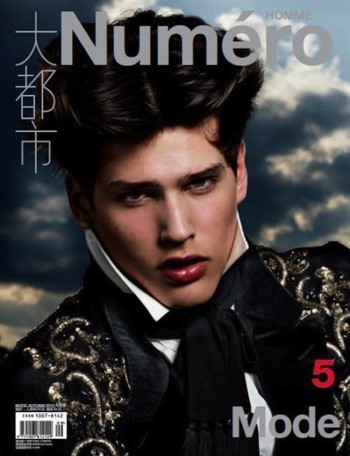 Simon Van Meervenne is a Baroque Vision for Numéro Homme China #5 Cover Simon Van Meervenne is a Baroque Vision for Numéro Homme China #5 Cover