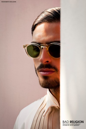 Juan Betancourt in ‘Bad Religion’ by Rainer Torrado for Fashionisto Exclusive Juan Betancourt in ‘Bad Religion’ by Rainer Torrado for Fashionisto Exclusive