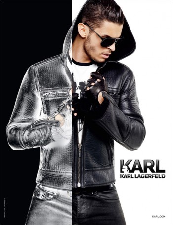 A Dynamic Baptiste Giabiconi Fronts Karl’s Fall/Winter 2012 Campaign A Dynamic Baptiste Giabiconi Fronts Karl’s Fall/Winter 2012 Campaign