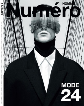 A Futuristic Arthur Gosse Covers Numéro Homme’s Fall/Winter 2012 Issue