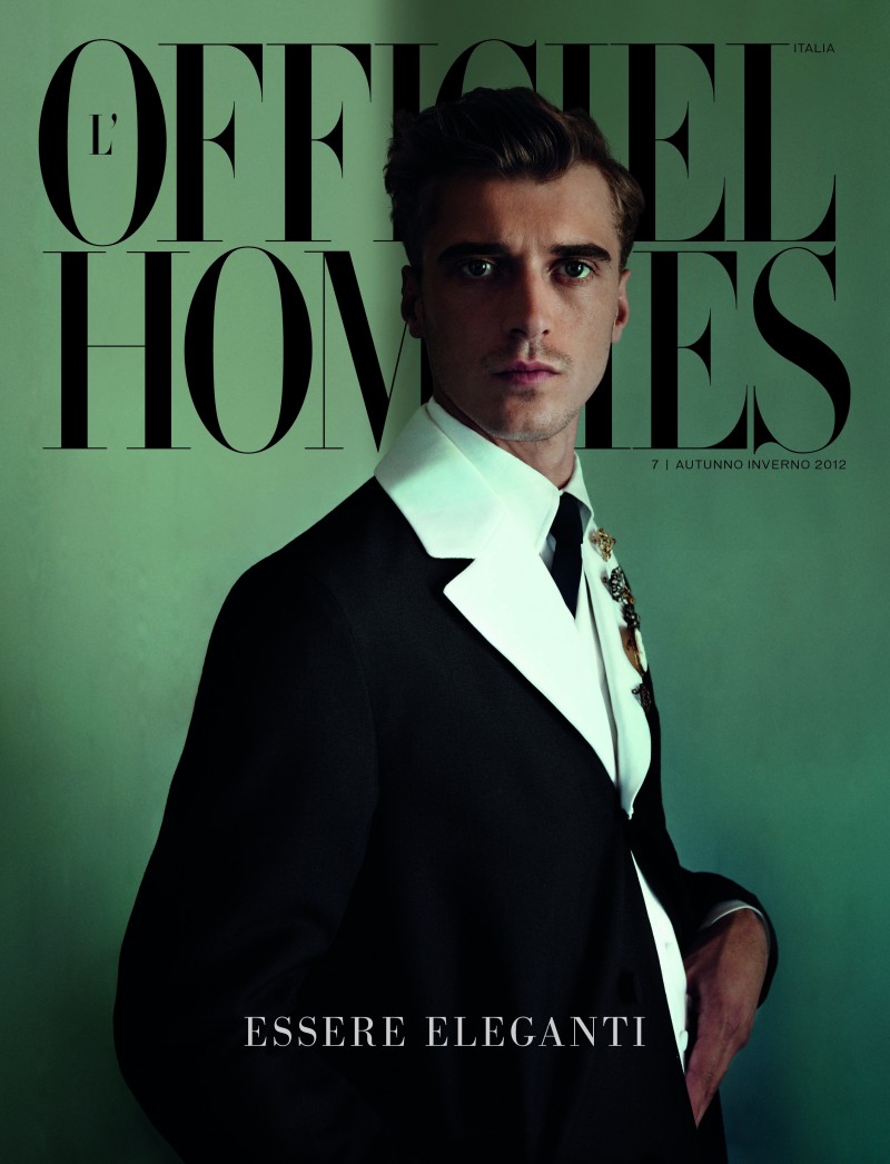 offi1 800x1046 Clément Chabernaud Covers LOfficiel Hommes Italia #7 in Prada