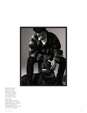 Sean O’Pry has a Bling Moment for Black Magazine
