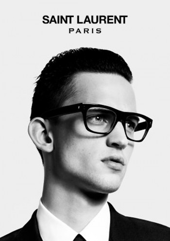 Hedi Slimane Captures Brayden Pritchard for Saint Laurent Paris’ Fall/Winter 2012 Eyewear Campaign Hedi Slimane Captures Brayden Pritchard for Saint Laurent Paris’ Fall/Winter 2012 Eyewear Campaign
